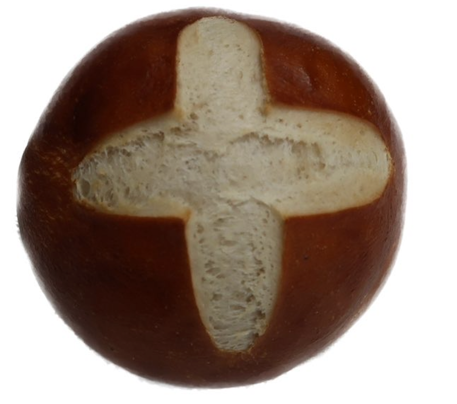 Pretzel Hamburger  Sliced 6 CT